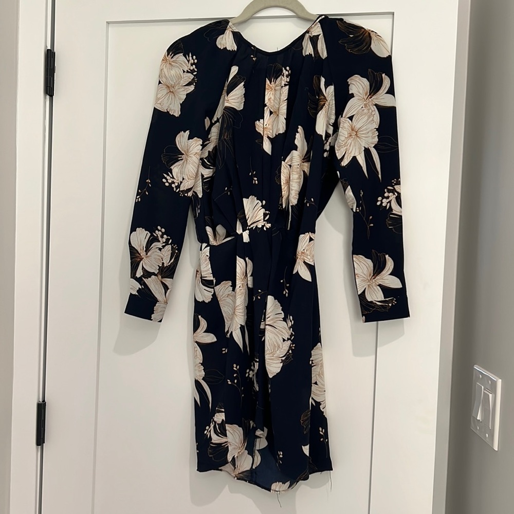 Flower print dress